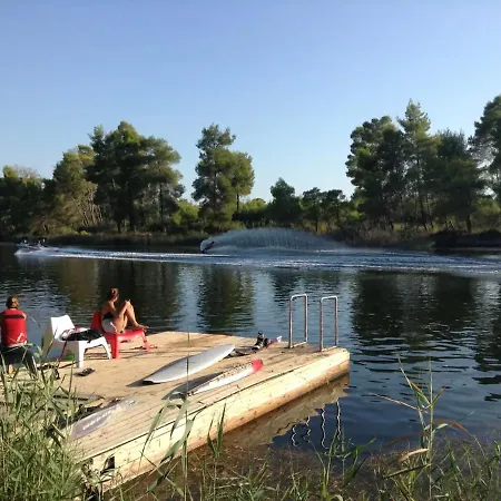 别墅 Round Family Near Ancient Olympia & The Sea Kato Samikon