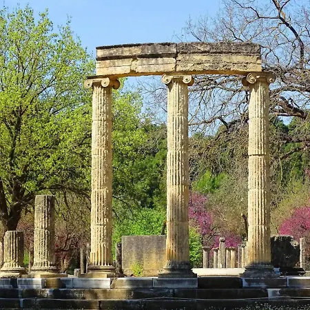 וילה Round Family Near Ancient Olympia & The Sea Kato Samikon